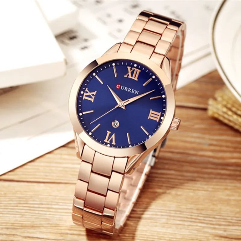 Ladies Watch For Fashion Retro Steel Quartz