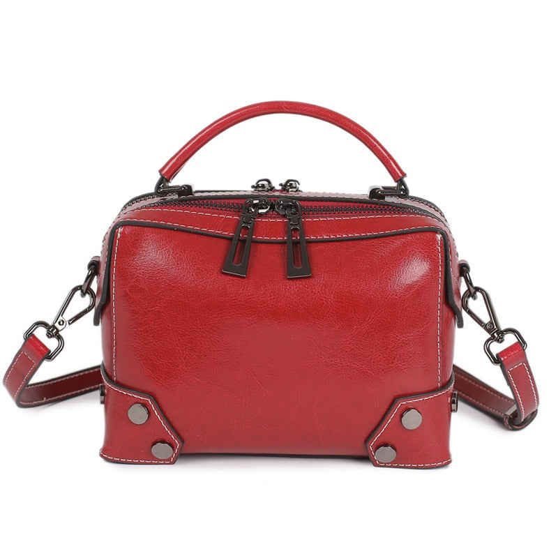 Women's Genuine Leather Handbags Fashion Small