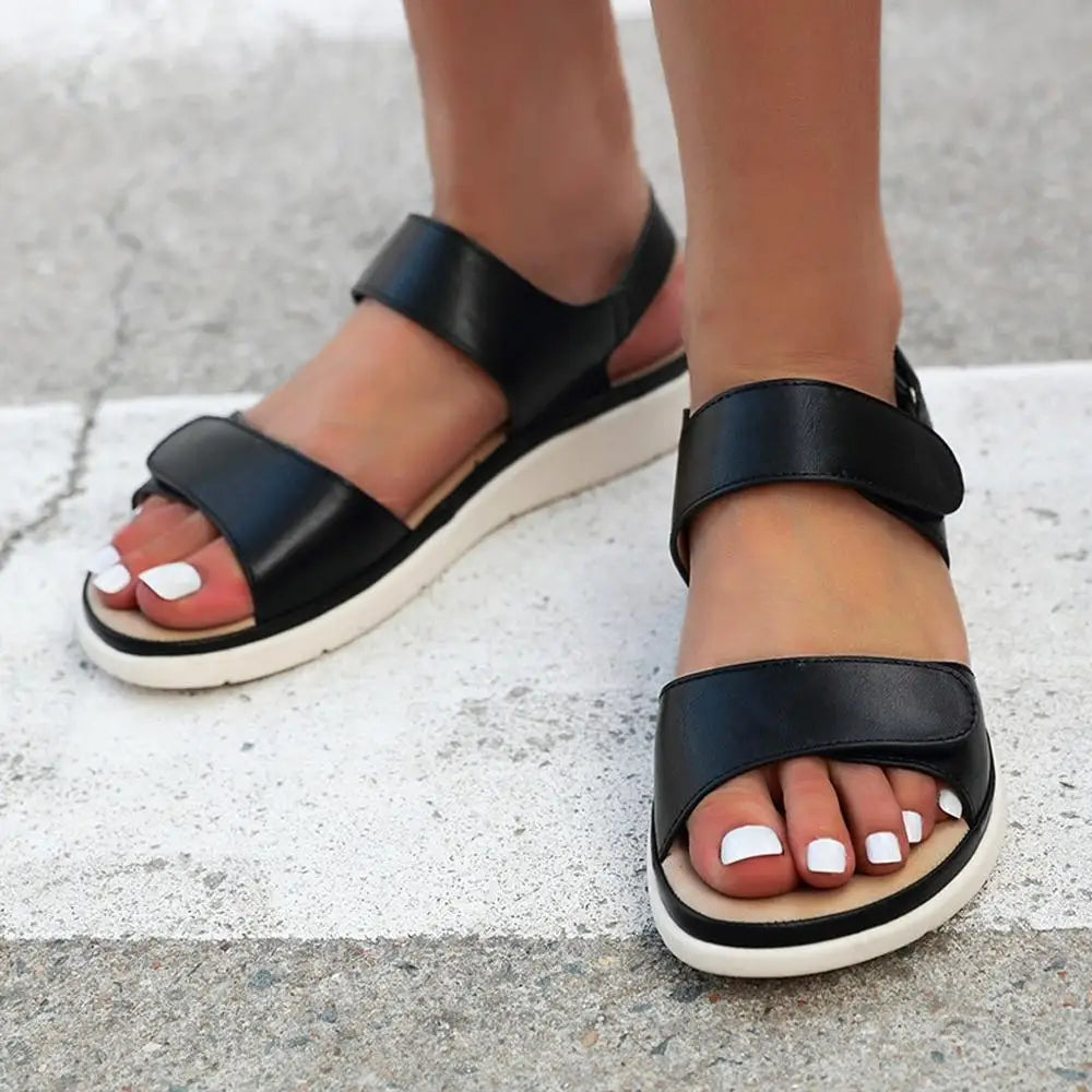 fashion for women low roman sandals