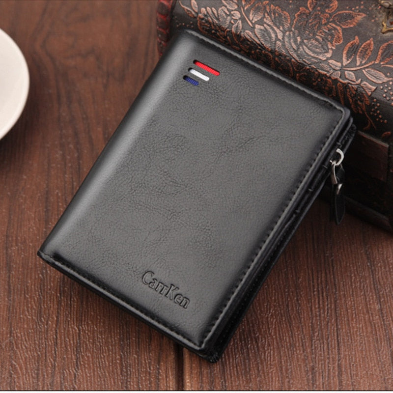 Short Men Wallets Fashion Multifunction Purse