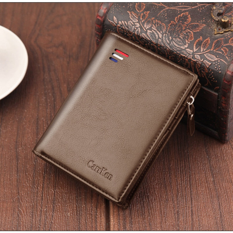 Short Men Wallets Fashion Multifunction Purse