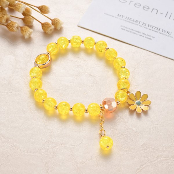 Fashion Sweet Daisy Flower Minimalist Flowers Bracelet