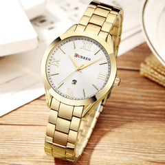 Ladies Watch For Fashion Retro Steel Quartz