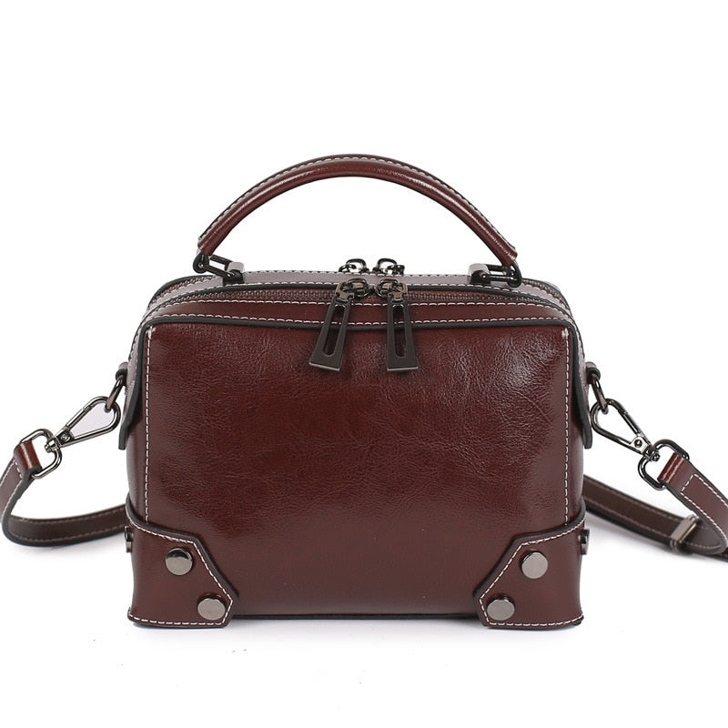 Women's Genuine Leather Handbags Fashion Small