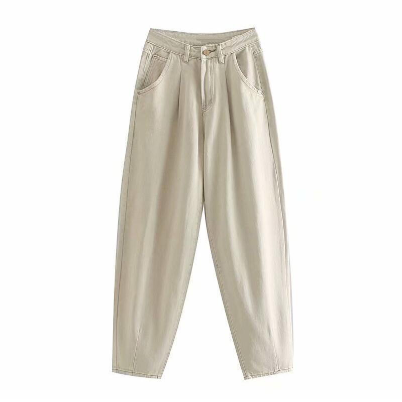 Women's Cargo Pants High Waist Loose Trousers Female