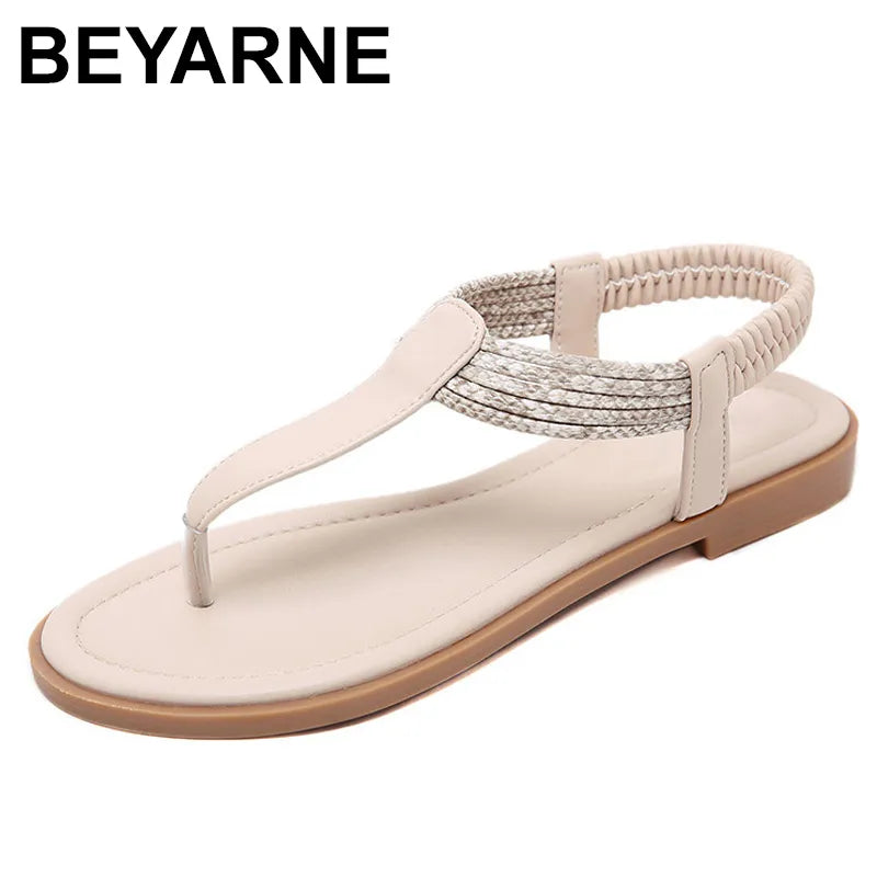 Sandals Summer Casual Flip Flops Low Heels Platform