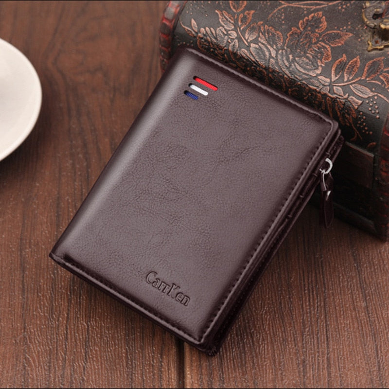 Short Men Wallets Fashion Multifunction Purse