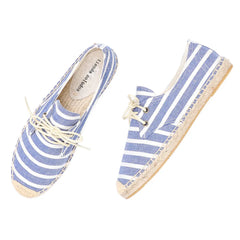 Womens Espadrilles Shoes round Toe Flat Platform