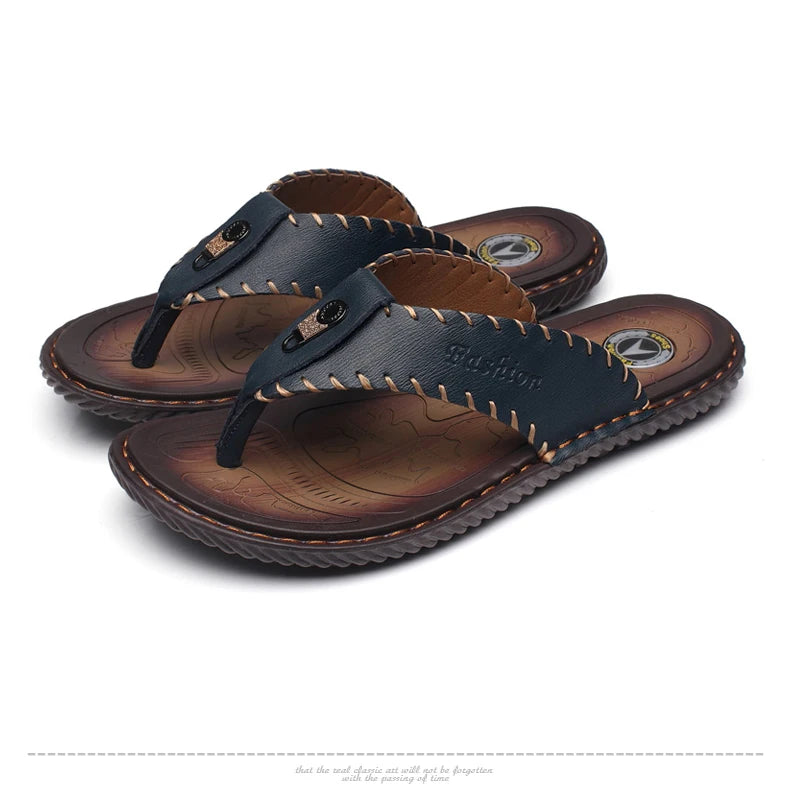 Men Flip Flops Beach Sandals Non-Slip Male Slippers