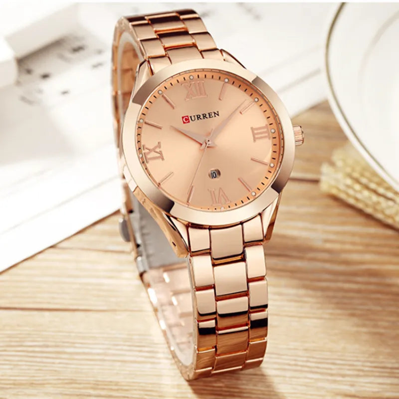 Ladies Watch For Fashion Retro Steel Quartz