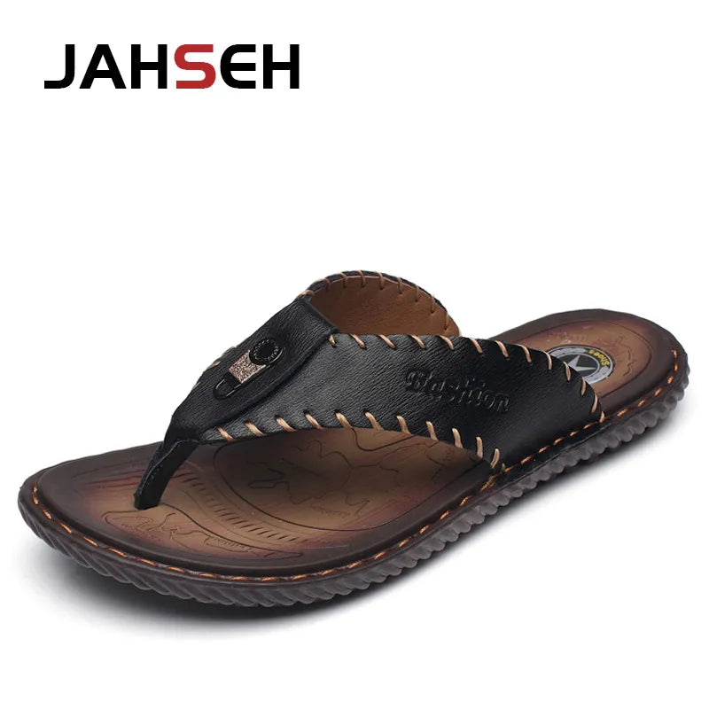 Men Flip Flops Beach Sandals Non-Slip Male Slippers