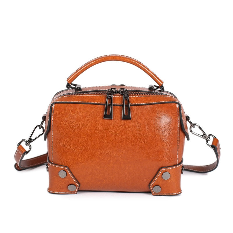 Women's Genuine Leather Handbags Fashion Small