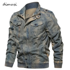 Denim Jacket Trendy Fashion Ripped Denim Outwear