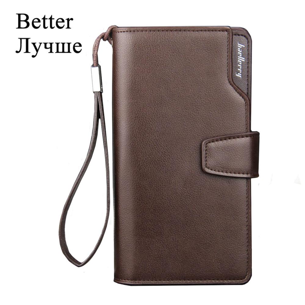 Men Wallets Long Style High Quality Card Holder Large Capacity