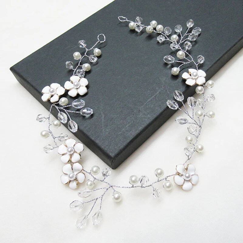 Fashion Wedding Hair Accessories Simulated Pearl Headband