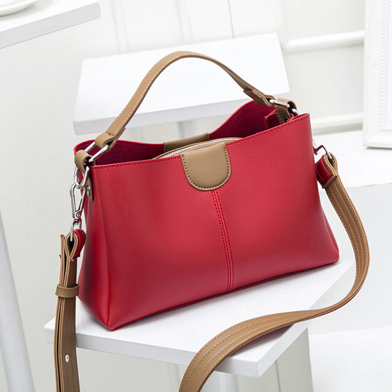 Women Fashion Tote Bags Pu Leather Handbags Ladies Casual