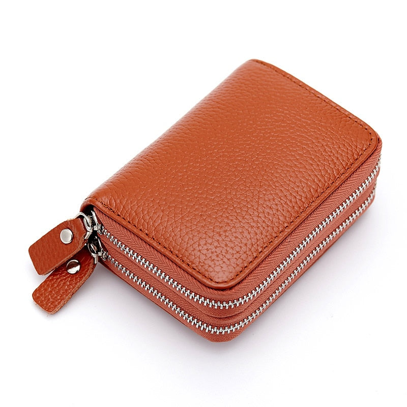 Mini Short Wallet Coin Purse Solid Card Holder