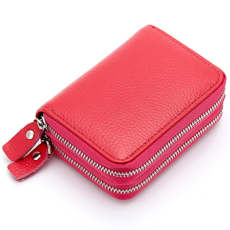 Mini Short Wallet Coin Purse Solid Card Holder