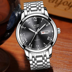 Brand Men Sports Watch Casual Full steel Wristwatches