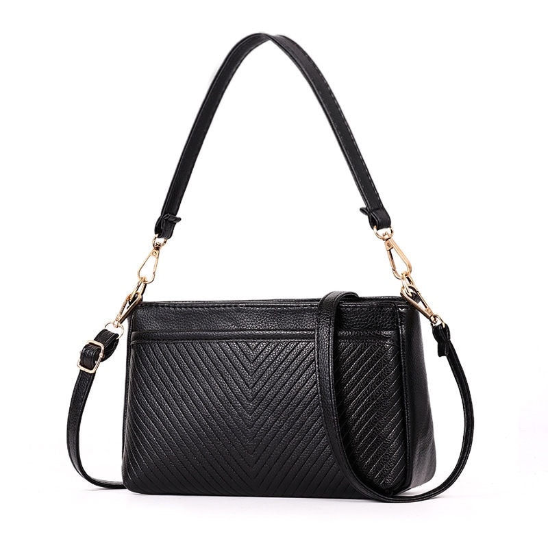 Women Casual Handbags Pu Leather Shoulder Bags