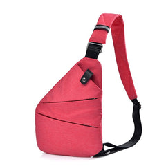 Summer Single Shoulder Bags for Men Waterproof Nylon Chest Bag