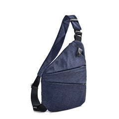 Summer Single Shoulder Bags for Men Waterproof Nylon Chest Bag