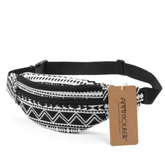 Women Fanny Pack Colors Fabric Waist Packs Bohemian Style