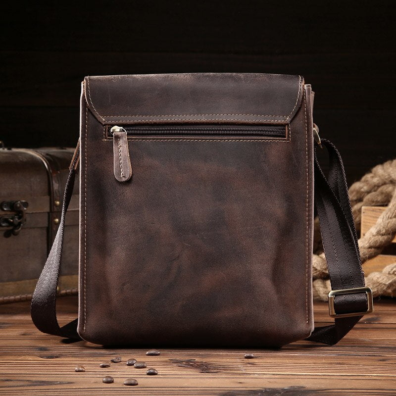 Male Shoulder Bag Genuine Leather Crossbody Bags