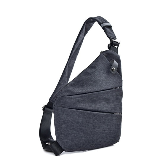 Summer Single Shoulder Bags for Men Waterproof Nylon Chest Bag