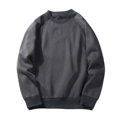 Fashion Brand Men Hoodie Sweatshirt Solid Color Long Sleeve