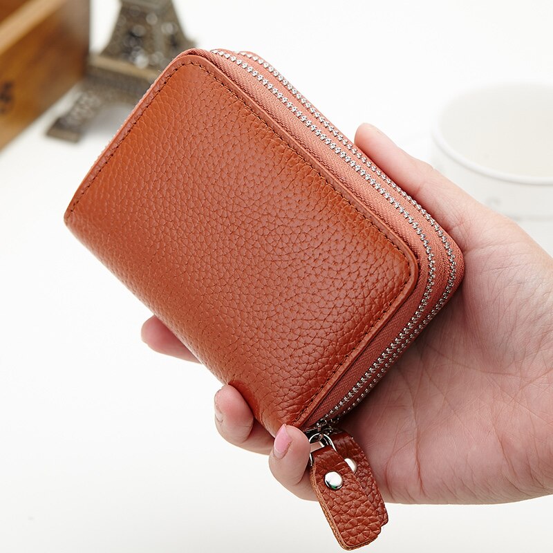 Mini Short Wallet Coin Purse Solid Card Holder