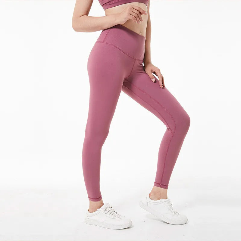 Classic Soft Yoga Fitness Pants High Waist Gym