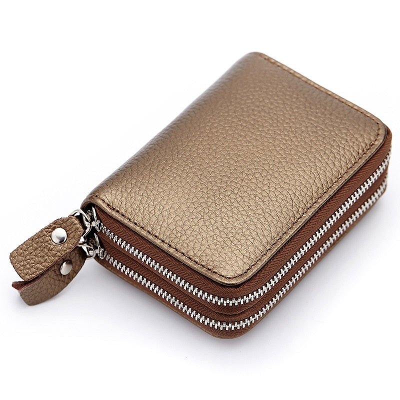 Mini Short Wallet Coin Purse Solid Card Holder