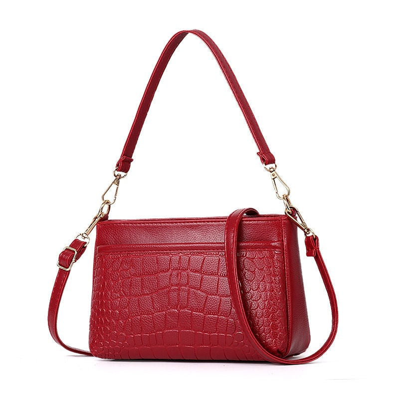 Women Casual Handbags Pu Leather Shoulder Bags