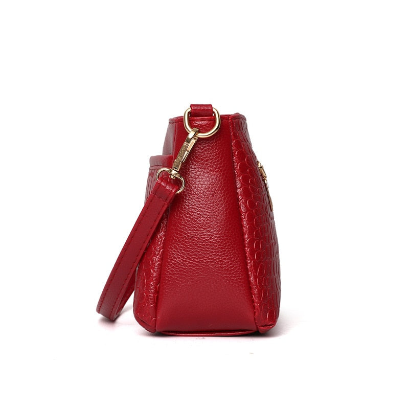 Women Casual Handbags Pu Leather Shoulder Bags