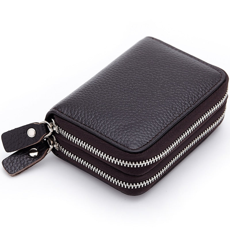 Mini Short Wallet Coin Purse Solid Card Holder