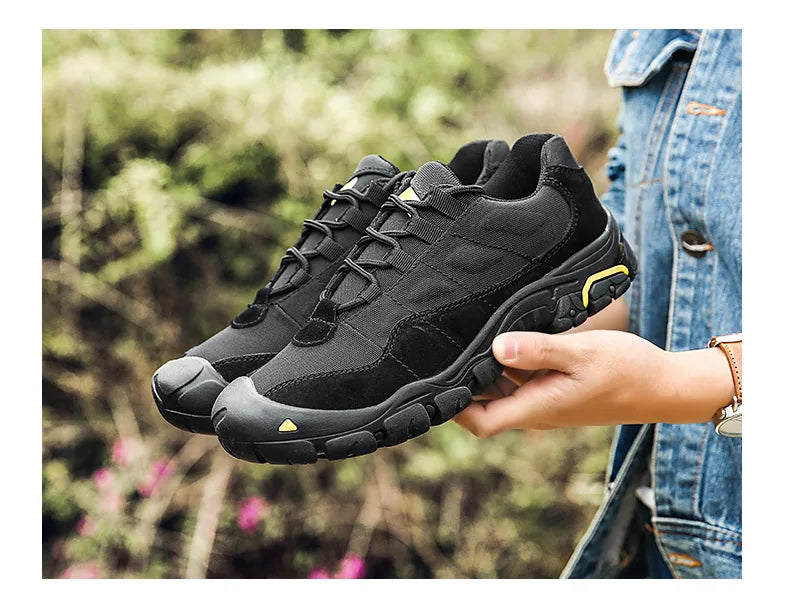 Cow Suede Leather Outdoor Male Sneakers Shoes