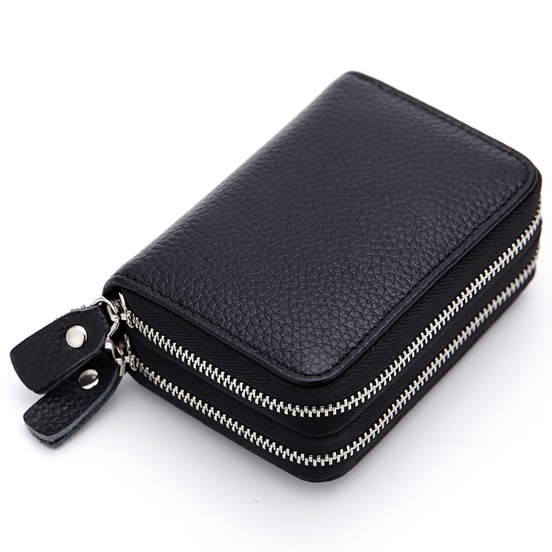 Mini Short Wallet Coin Purse Solid Card Holder