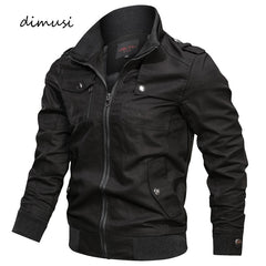 Casual Male Jackets Cotton Slim Outwear Windbreaker Coats Clothing