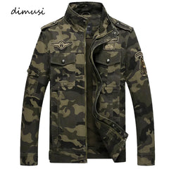 Casual Man Camouflage Coats Outwear Windbreaker Clothing