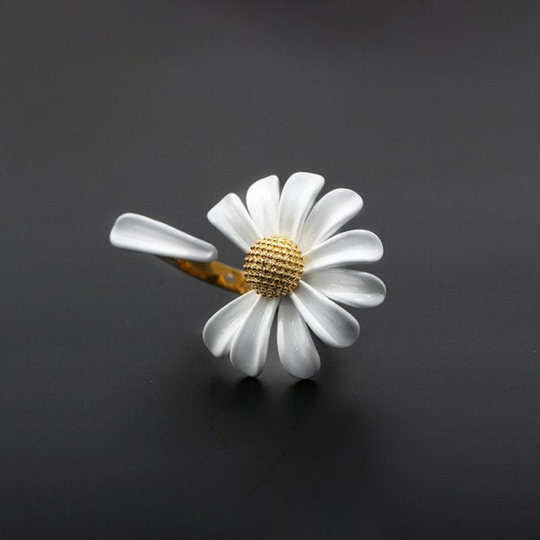 Style Long Daisy Flower Earrings Style