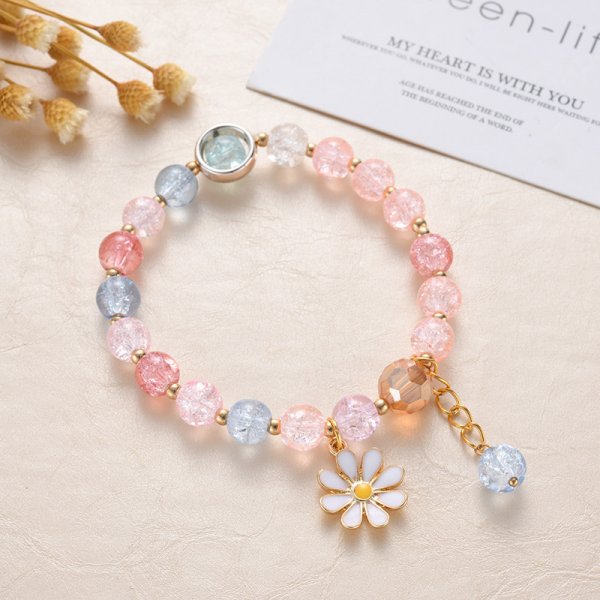 Fashion Sweet Daisy Flower Minimalist Flowers Bracelet