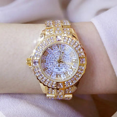 Women Diamond Gold Ladies Wrist Watches