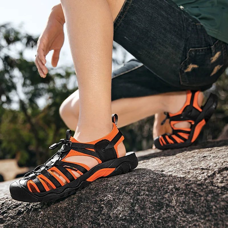 Men Sandals Fashion Design Breathable Casual Shoes