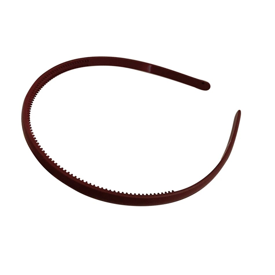 Solid Color PU Faux Leather Headbands