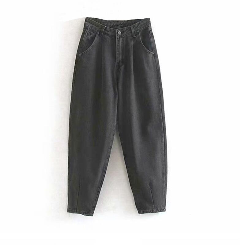 Women's Cargo Pants High Waist Loose Trousers Female