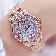 Women Diamond Gold Ladies Wrist Watches