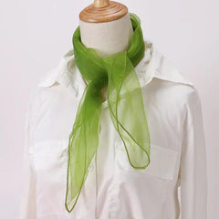 Fashion Silk Satin Hair Scarf Square