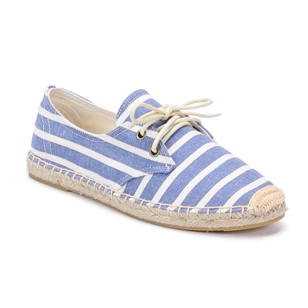 Womens Espadrilles Shoes round Toe Flat Platform