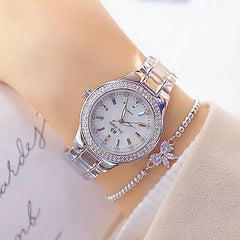 Wrist Watches Dress Crystal Diamond Stainless Steel